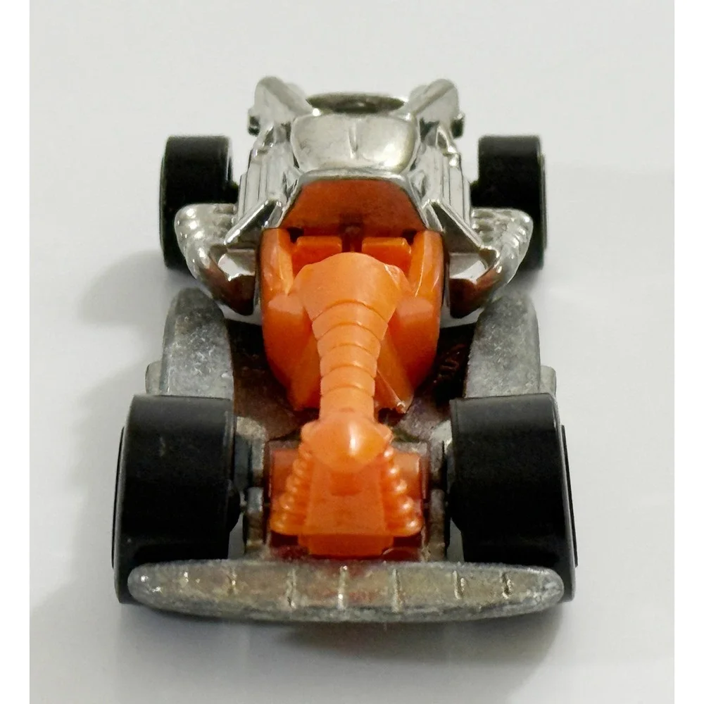 Hot Wheels Draggin' Tail Kids 1:64 Orange Chrome Diecast Fantasy Dragster Car‎